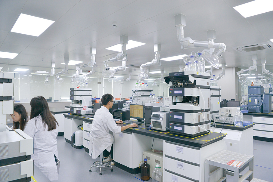 ●位於中國-東盟檢驗檢測認證高技術服務集聚區的桂港檢測數據互認實驗室。