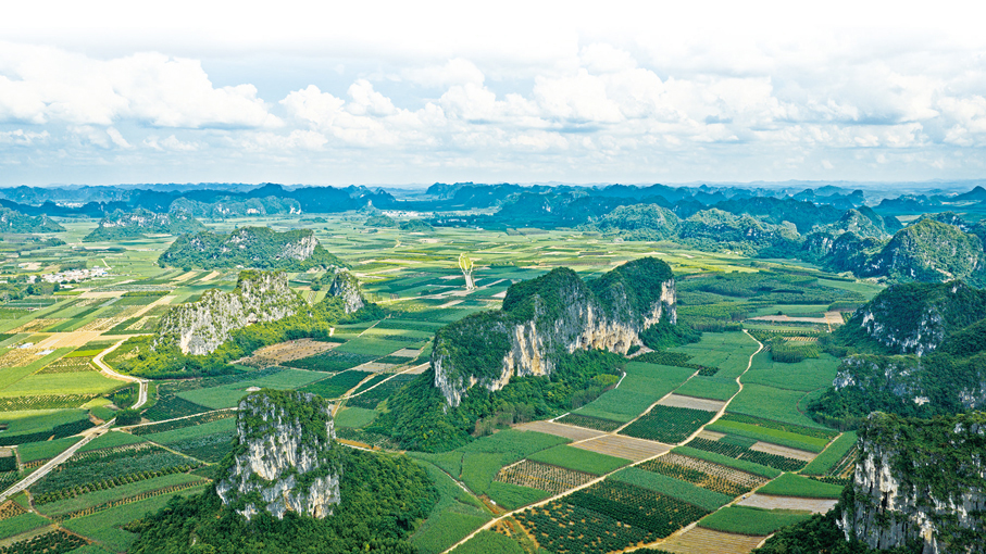 ●吉到一號遺址遠眺圖。