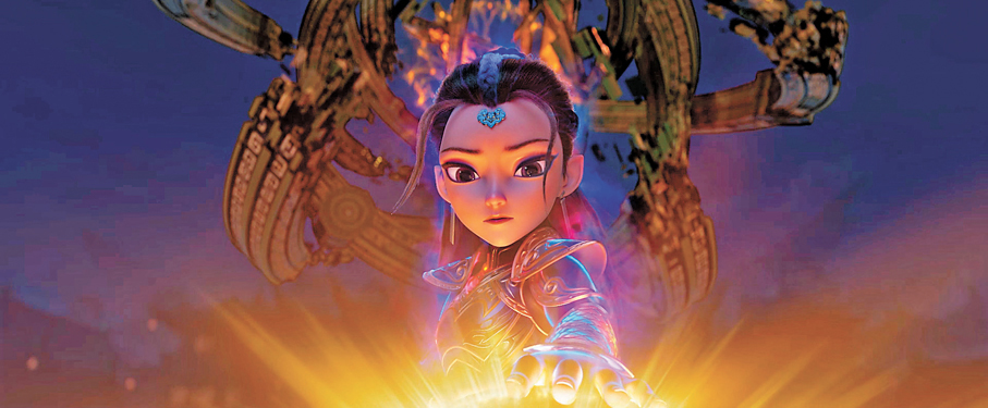 ●電影以「年年有熊，年年有餘」為主題。