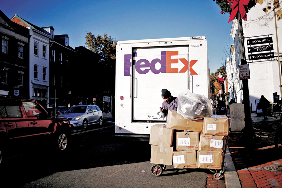 ●聯邦快遞是第一間提訴爭取關稅退款的企業。 資料圖片