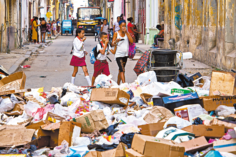 ●美國對古巴實施石油封鎖，觸發當地民眾面臨人道危機。 美聯社