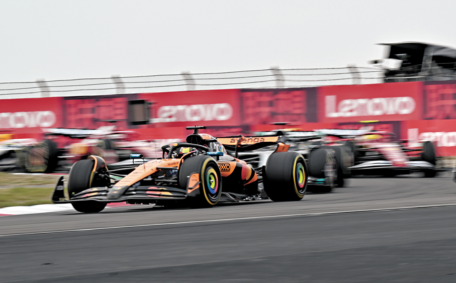 ●F1中國大獎賽將於下月在上海國際賽車場展開。 資料圖片