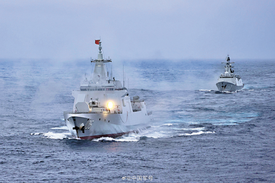 ●國台辦表示，凡是以身試法的「台獨」分子，無論身在何處，都將依法終身追責。圖為早前「正義使命-2025」環台演習現場。 資料圖片