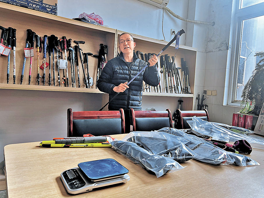 ●寧海安得文體用品有限公司創始人應雪峰 