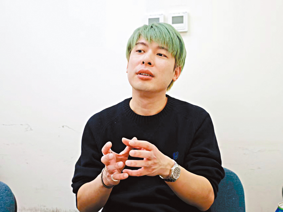 ●莫文浩期待能在TVB打造真人秀另一新賽道。 香港文匯報記者李薇  攝