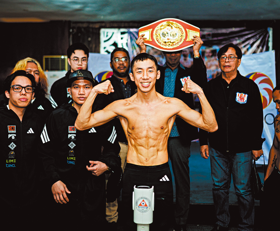 ● 昨日曹星如順利過磅。 公關圖片