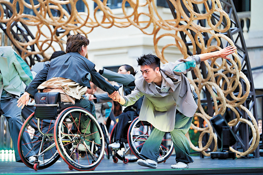 ●《遊延》藉藝術創作打破人們的偏見與定見。「無限亮」供圖