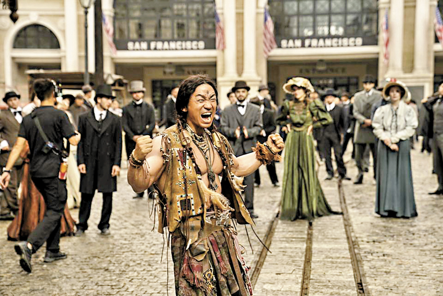 ●「唐探」系列取得了持續的市場成功。圖為《唐探1900》劇照。