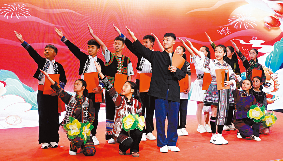 ●雲南同學以真摯動人的演出展現少年風。