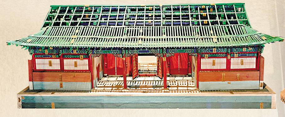 ●清代地安門燙樣。