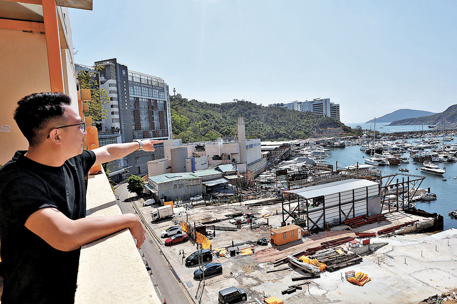 ●為商用客船提供維修的劉永信指出，部分客戶的商船用於載客，講求爭分奪秒，難以將船運往內地作維修。