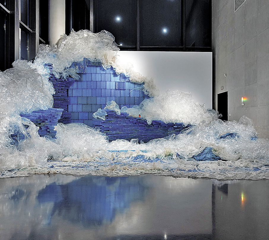 ●張有魁《海》。主辦方供圖