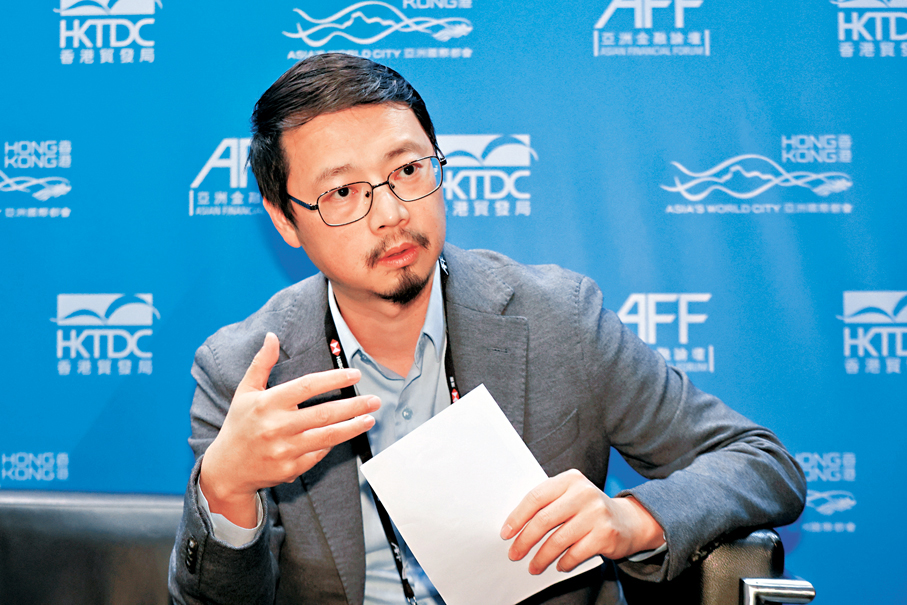 ●香港科技大學低空經濟研究中心主任李默。香港文匯報記者北山彥  攝