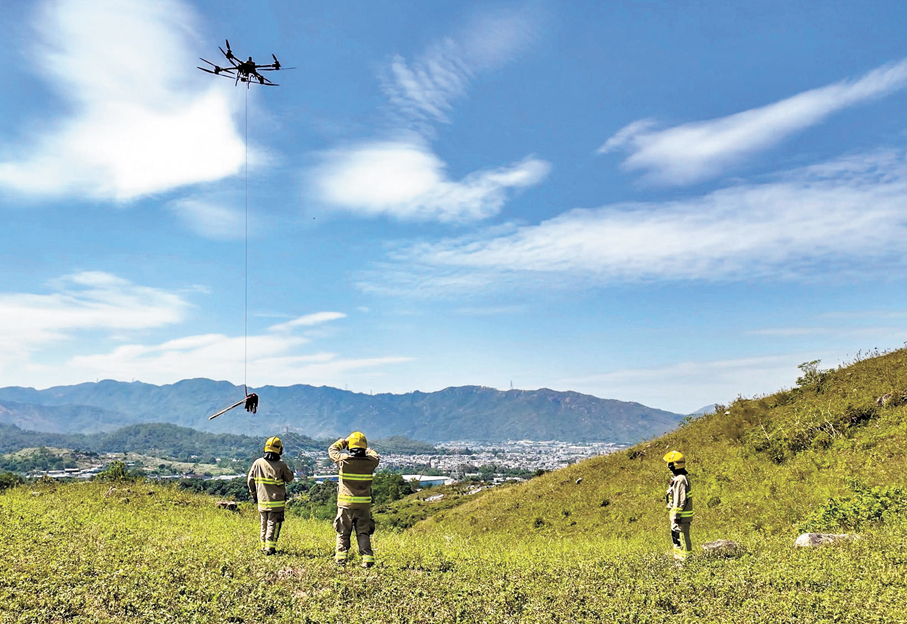 ●業界期望香港擁有一套高度智能化的空域數字管理體系全面落地，讓所有飛行器都在一張無形但全面覆蓋的通信與控制網絡中運行。 資料圖片