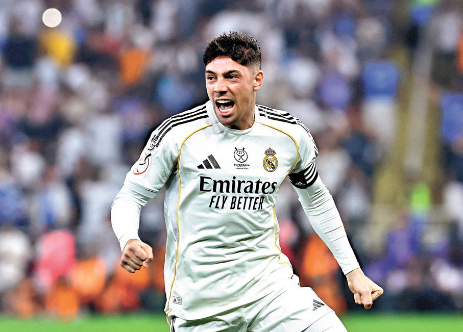 ●華維迪將協助皇馬爭逐中場優勢。  資料圖片