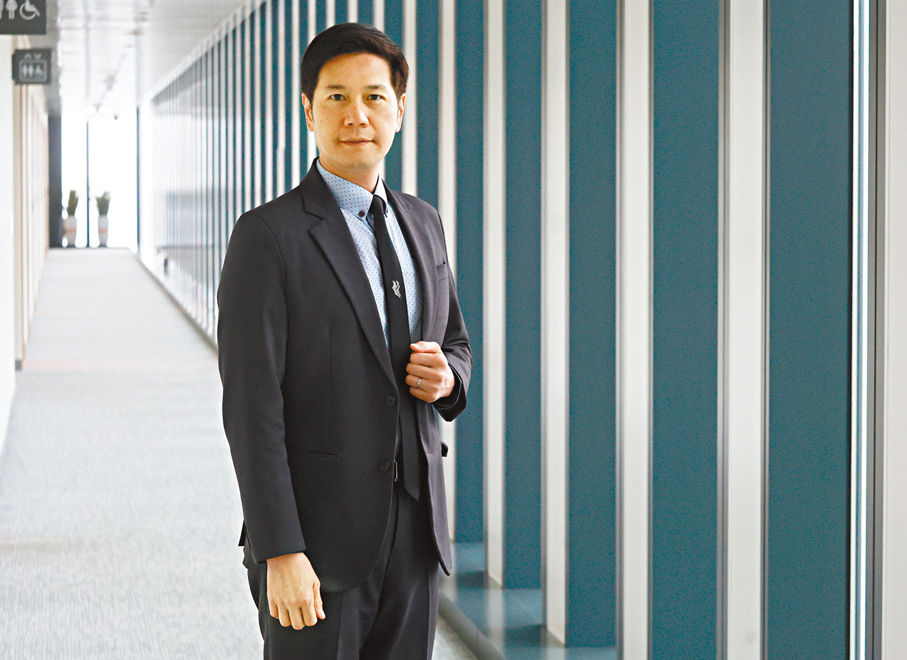 ●吳傑莊接受香港文匯報記者專訪。香港文匯報記者郭木又  攝