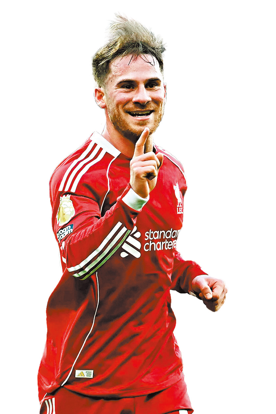 ●麥亞里士打指利物浦會努力向前邁進。  資料圖片