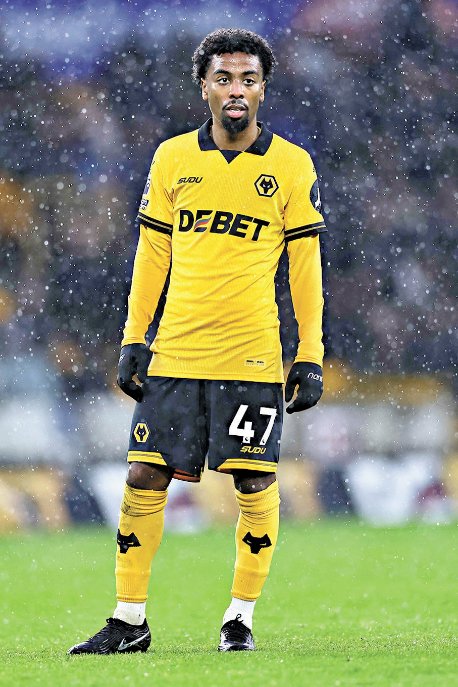 ●一月加盟的安祖高美斯已站穩狼隊正選中場位置。  資料圖片