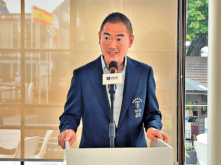 ●香港哥爾夫球會會長郭永亮    香港文匯報記者黃安琪  攝