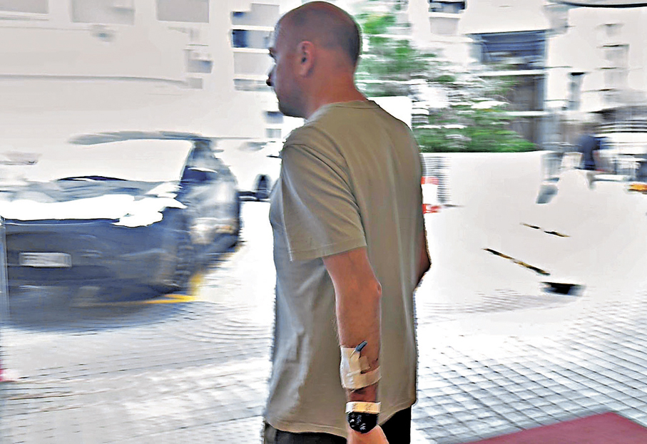 ●英國患者Nie。香港文匯報記者程思思 攝