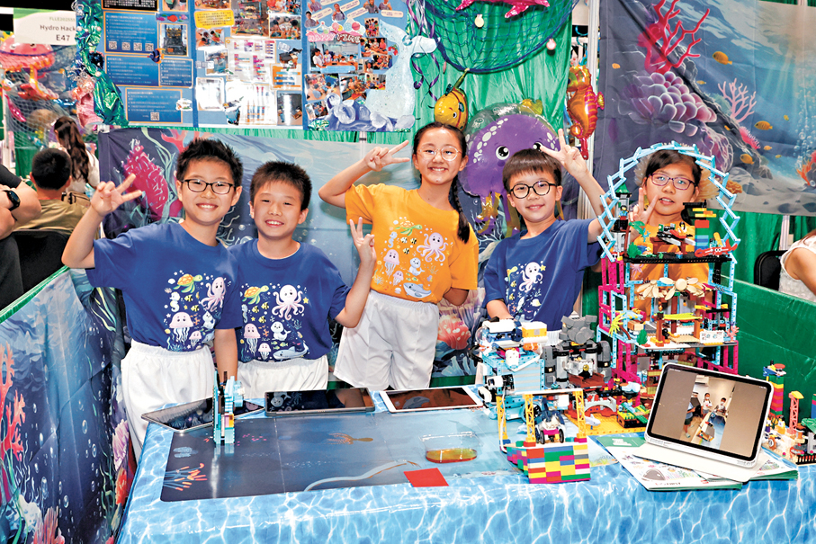 ●數字教育的核心在於系統化培養學生的AI素養。 校方供圖