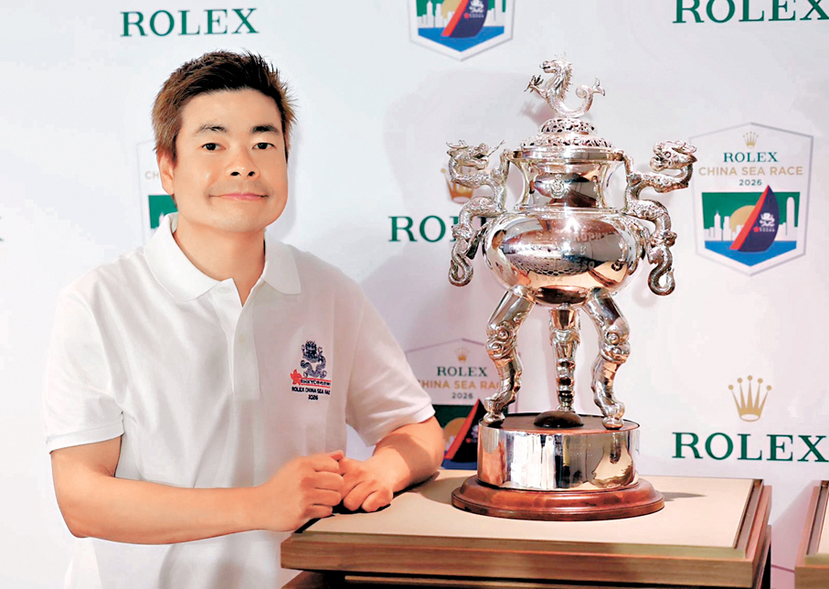 ●前港隊代表莫俊傑將是史上首位以單人帆船參與離岸賽的香港選手。  香港文匯報記者郭正謙  攝