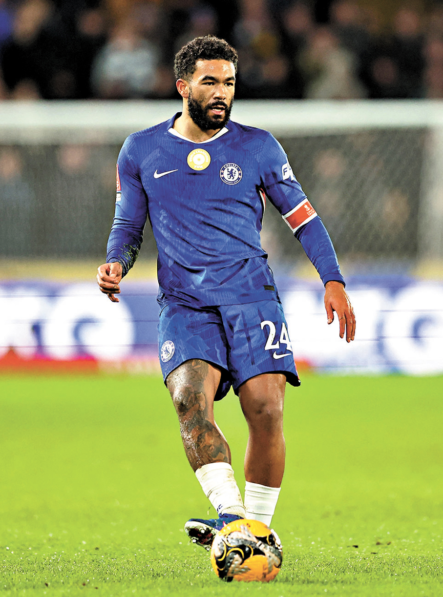 ●車路士隊長列斯占士攻守兼備，可為球隊提升側擊能力。  資料圖片