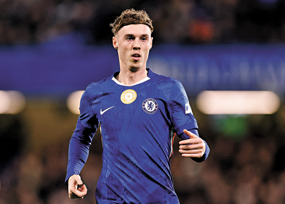 ●車路士仍依靠高爾彭馬策動攻勢。  資料圖片