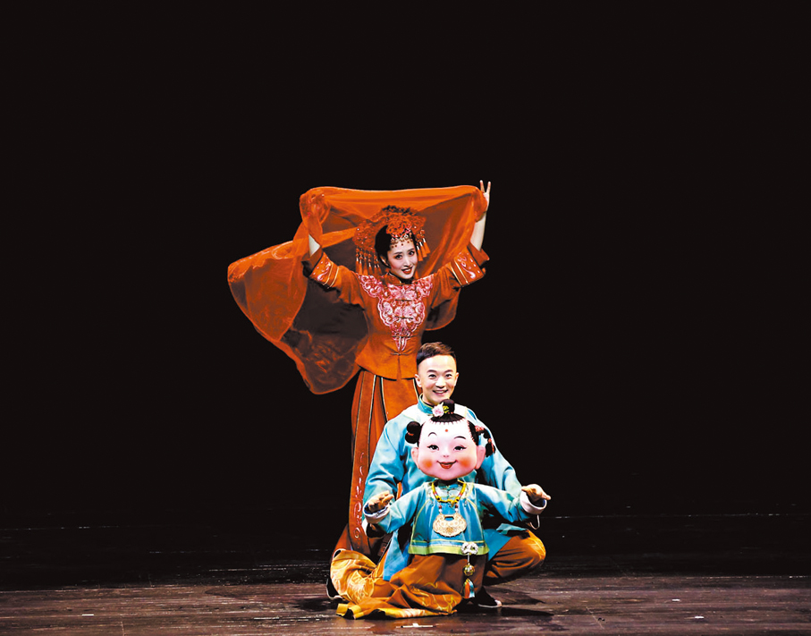 ●劉敏濤與李梓庭配合默契。  劇照