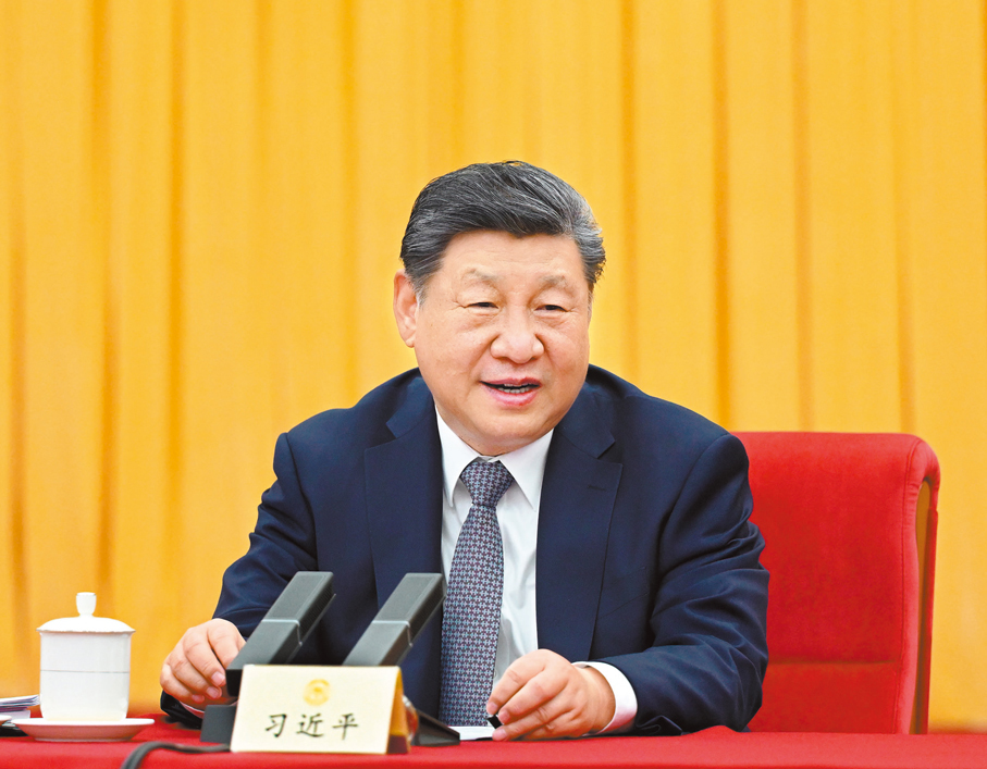 ●3月6日下午，中共中央總書記、國家主席、中央軍委主席習近平看望參加全國政協十四屆四次會議的農工黨、九三學社、醫藥衞生界、社會福利和社會保障界委員，並參加聯組會，聽取意見和建議。 新華社