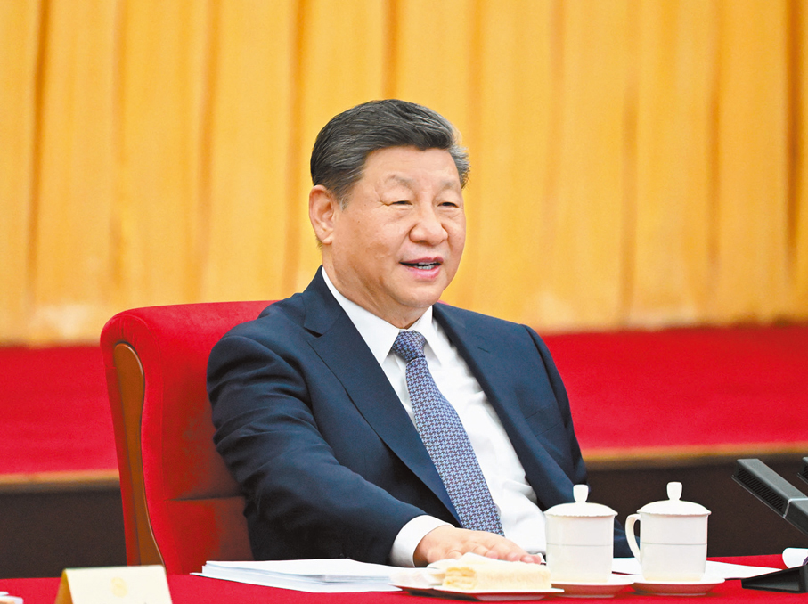 ●3月6日下午，中共中央總書記、國家主席、中央軍委主席習近平看望參加全國政協十四屆四次會議的農工黨、九三學社、醫藥衞生界、社會福利和社會保障界委員，並參加聯組會，聽取意見和建議。 新華社