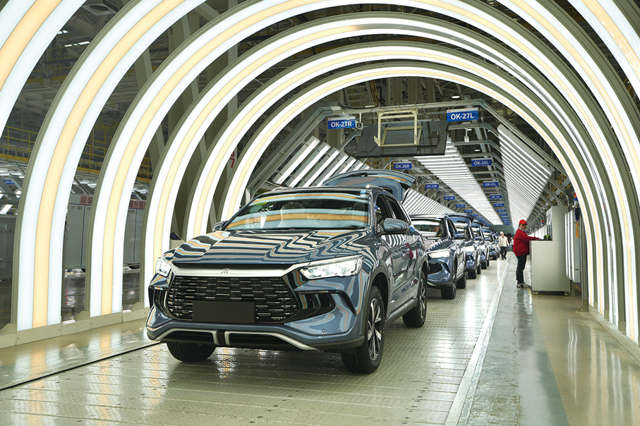 ●鄭州比亞迪成為比亞迪在國內產業鏈布局最全的戰略性生產基地。