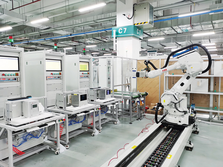 ●許繼電氣車間。