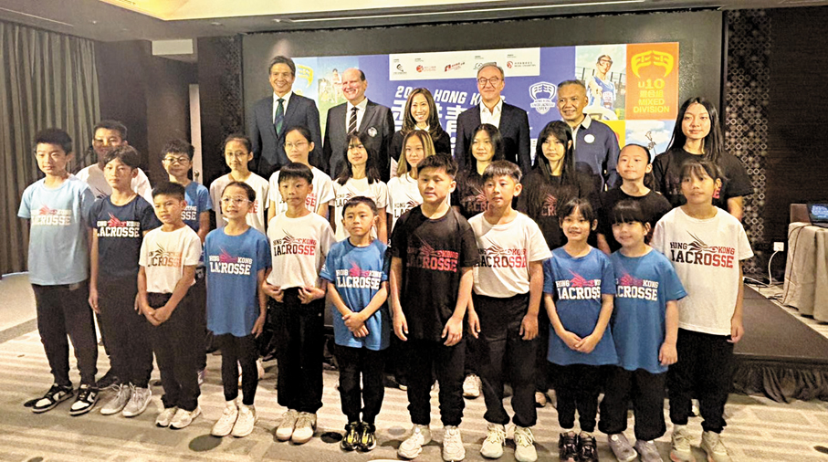 ●香港青少年棍網球公開賽聚焦小將發展。 香港文匯報記者張發兒  攝
