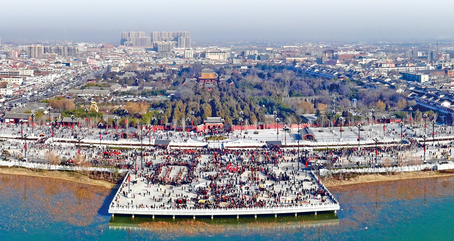 ●太昊陵景區全貌