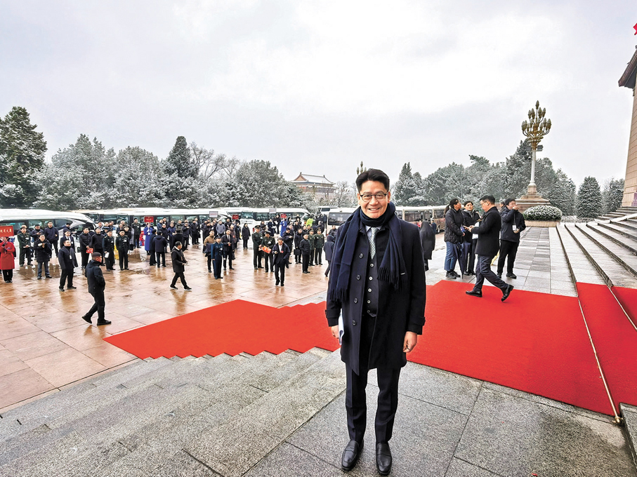 ●全國政協社會和法制委員會副主任、東亞銀行有限公司聯席行政總裁李民斌。受訪者供圖