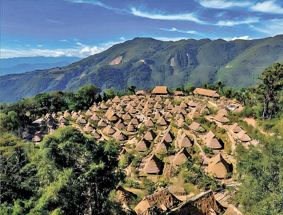 ●「中國最後一個原始部落」 翁丁