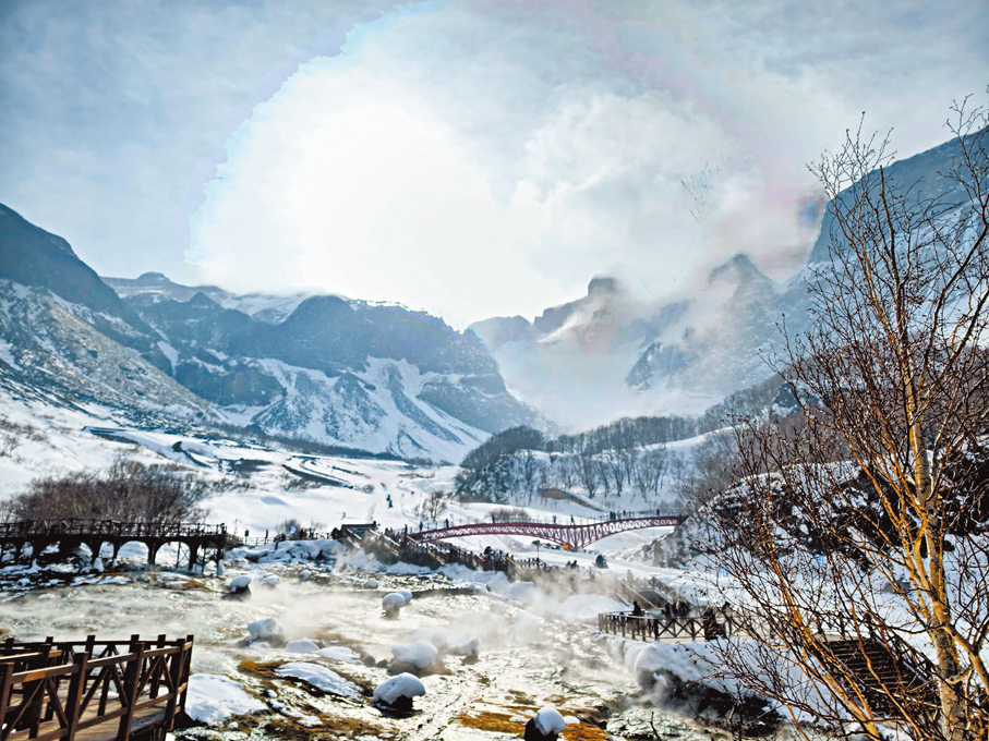 長白山景區景色