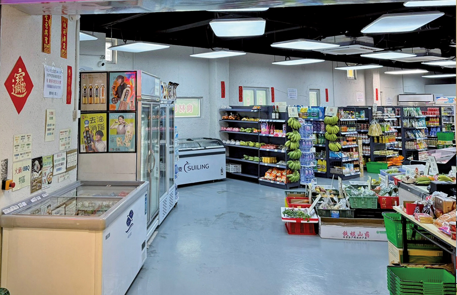 ●「恒莆新苑」社區設施完善，日常生活需要一應俱全。