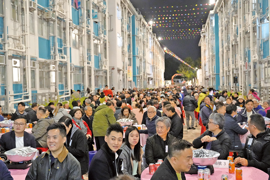 ●「恒莆新苑」不時舉辦不同的活動，讓居民參與。