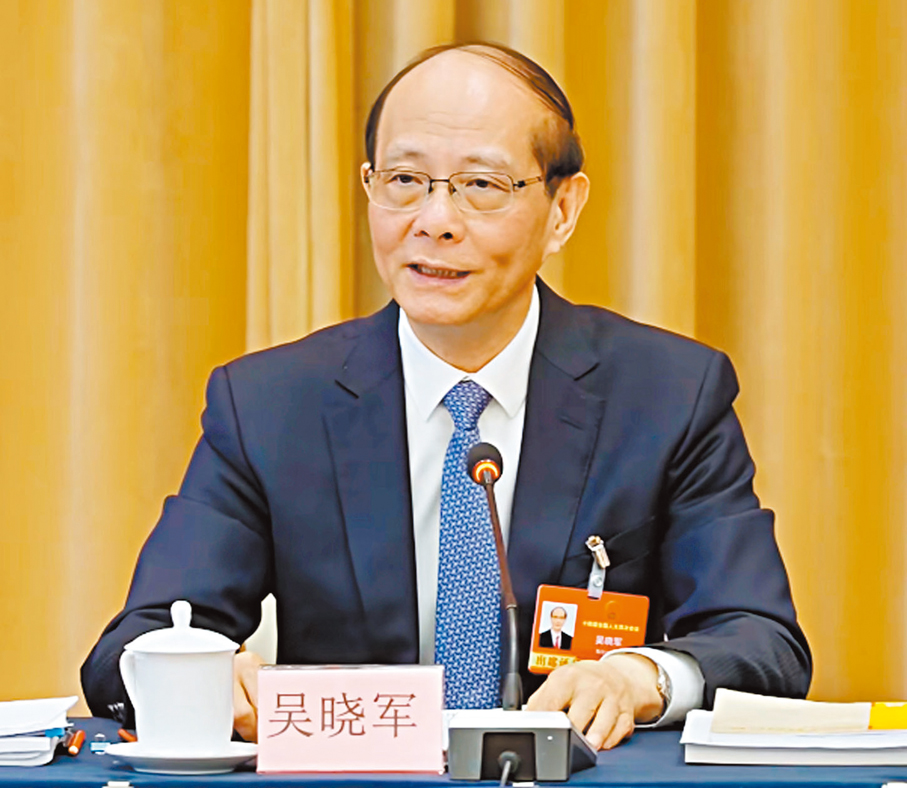 ●全國人大代表、青海省委書記吳曉軍   香港文匯報兩會傳真