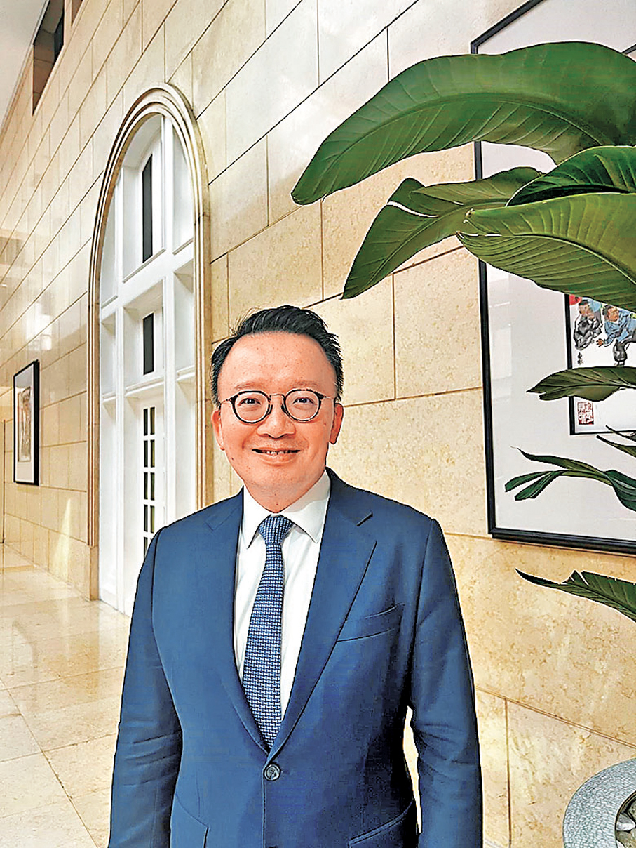 ●陳曉峰  香港文匯報記者康敬  攝