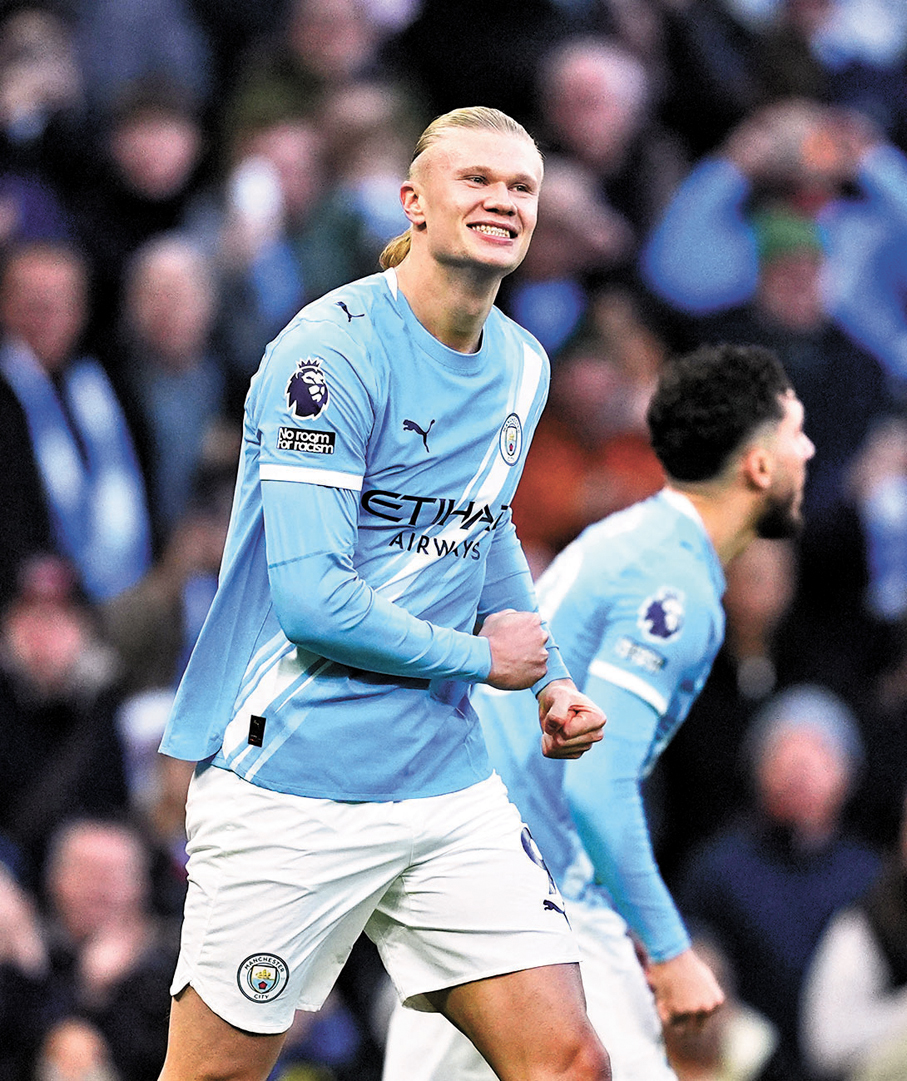 ●夏蘭特肩負替曼城入球重責。  資料圖片