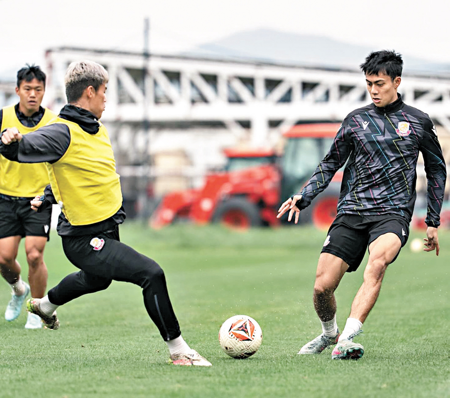 ●理文眾將為聯賽盃四強積極備戰。  理文Fb圖片