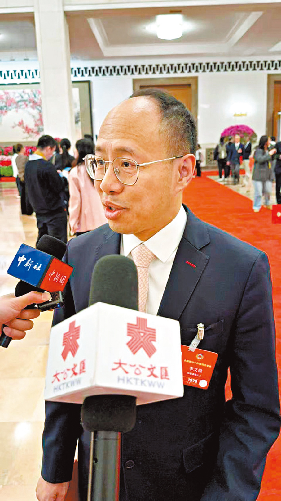 ●李文俊    香港文匯報記者郭瀚林 攝
