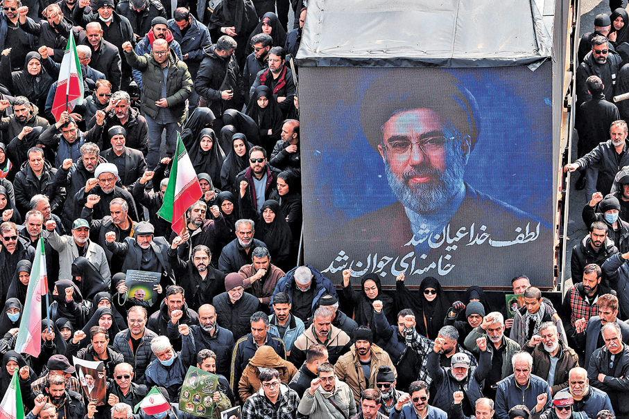 ●美以襲擊令伊民眾的愛國情緒升溫，粉碎特朗普推翻伊政權的陰謀。 法新社