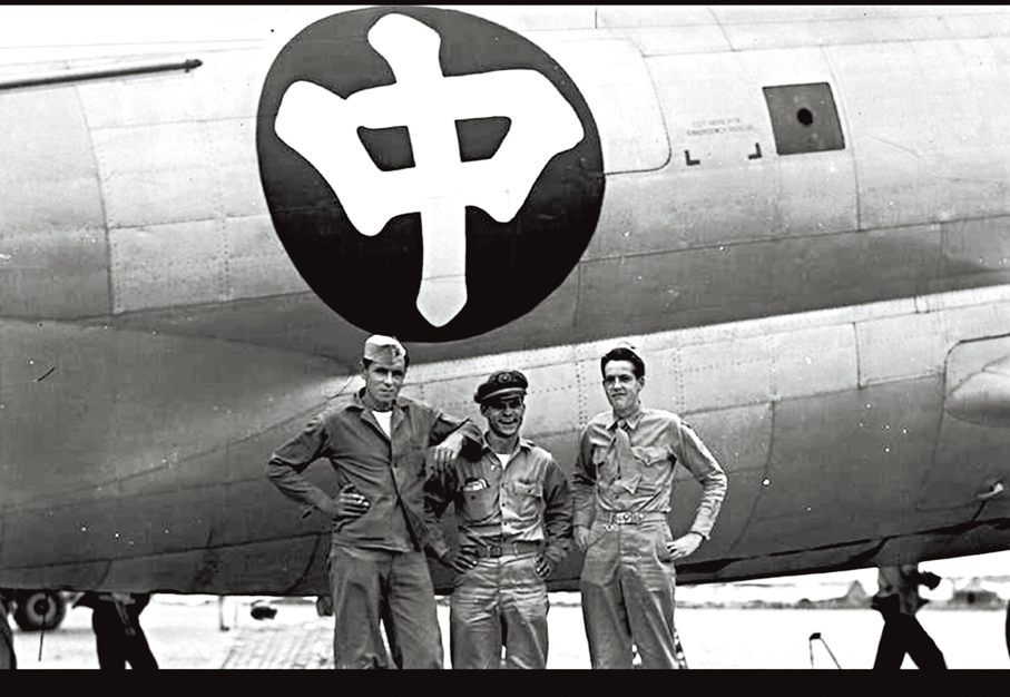 ●駝峰航線上的中國航空公司。 作者供圖