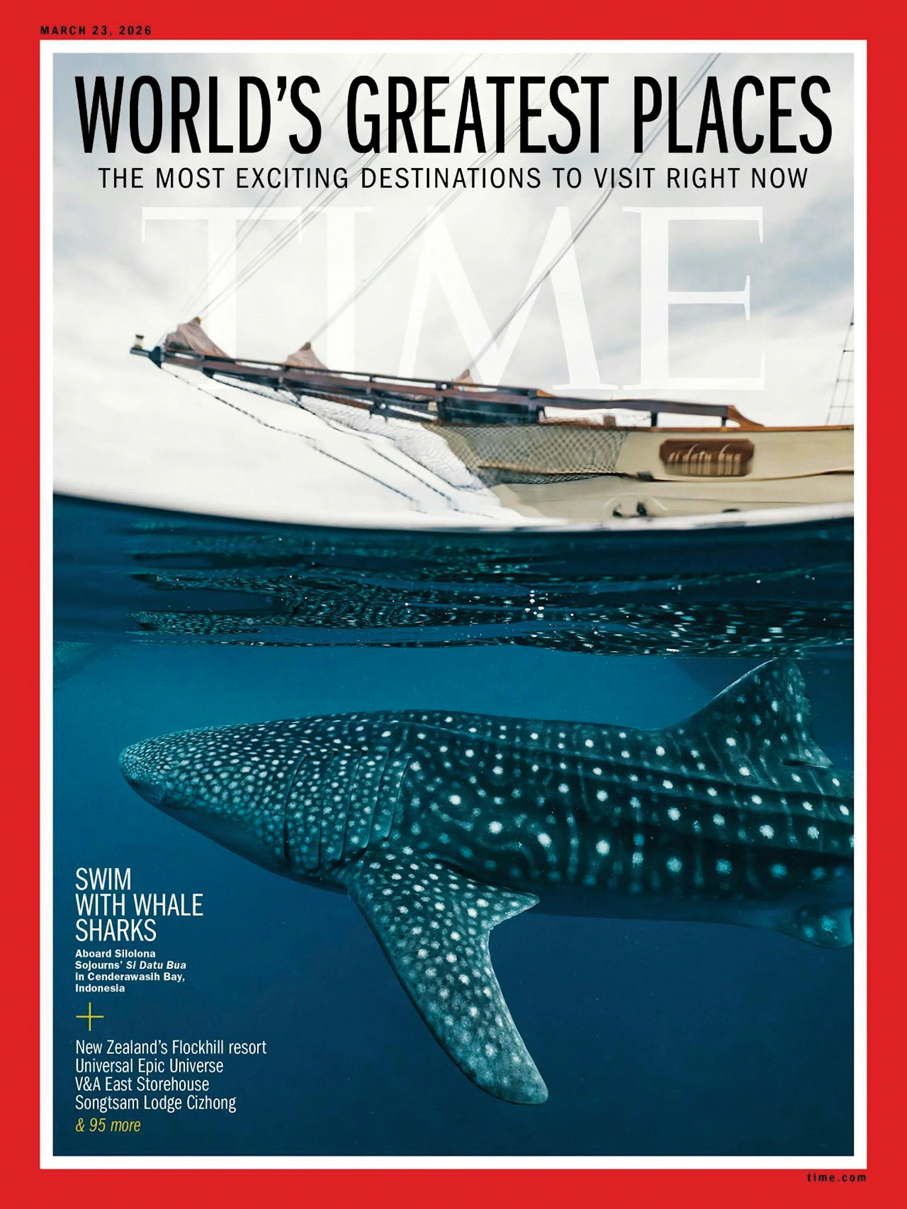 ●當期《時代雜誌》封面。