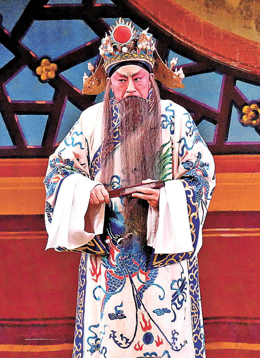 ●廖國森是演繹傳統經典戲的前輩。