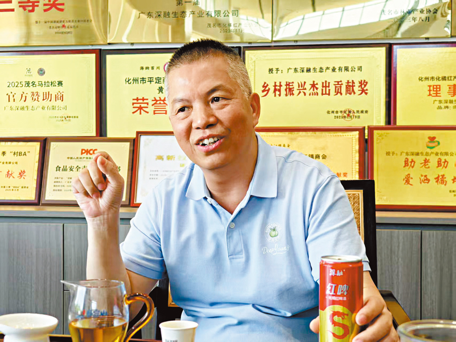 ●黃光振。香港文匯報記者胡若璋  攝